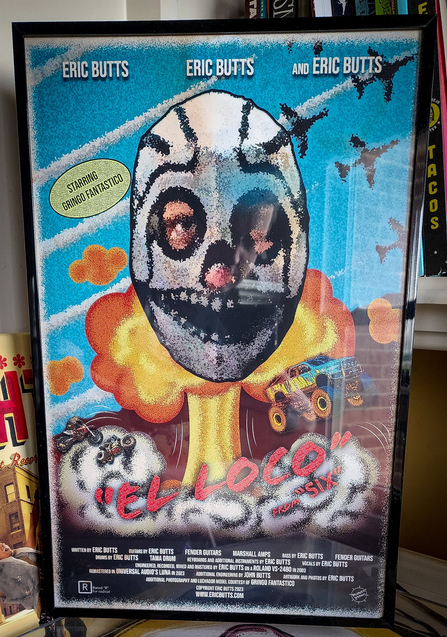 Eric Butts - El Loco - 11x17" Poster - SIX 20th Anniversary Edition